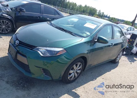 2016 Toyota Corolla Le from USA, damaged, VIN 2T1BURHE1GC492717